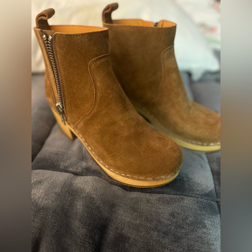 Hasbeens Swedish Clog Boots size 38 us 7.5